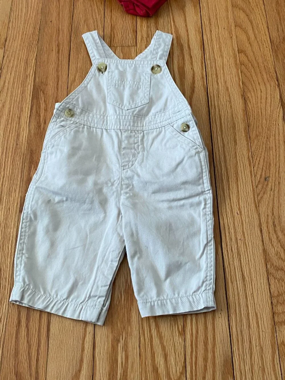 POTTERY BARN Kids one piece overall & sweater set, 0-6 M